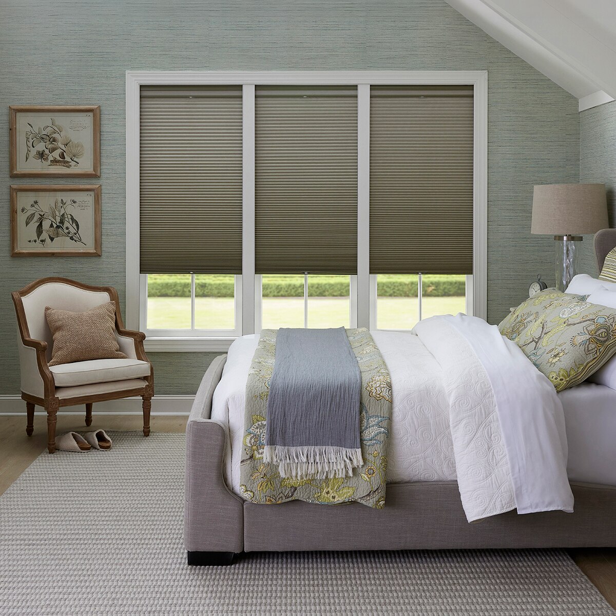 Levolor: Motorized 9/16 Inch Blackout Cellular Shades